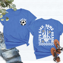 Custom Soccer Mom Skull Shirt
