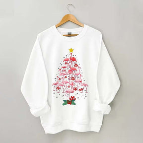 Funny Flamingo Christmas Sweatshirt