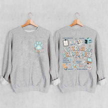 Custom Veterinary Receptionist Sweatshirt
