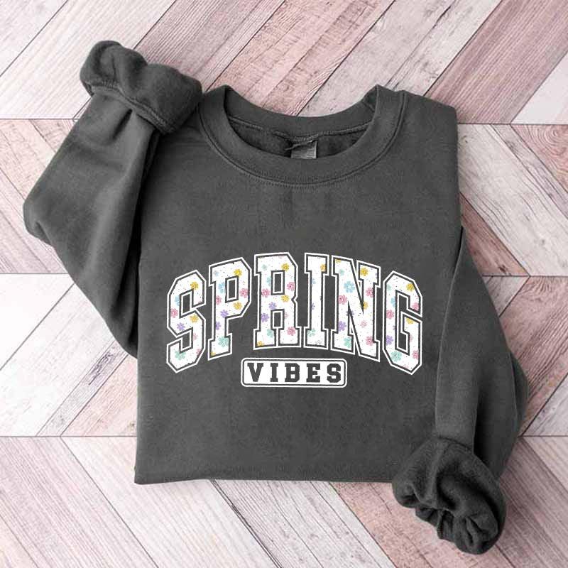 Floral Spring Vibes Sweatshirt