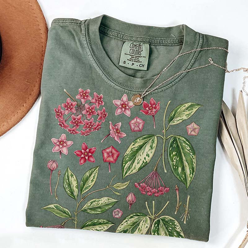 Hoya Carnosa Houseplant Lover T-Shirt