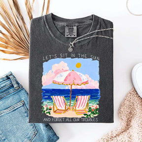Sit In The Sun Coastal Summer T-Shirt