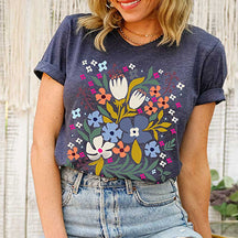 Wild Flowers Ladies Best Friend T-Shirt