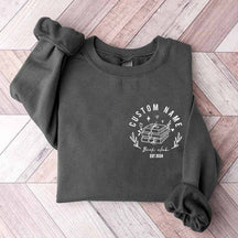 Custom Book Name Sweatshirt