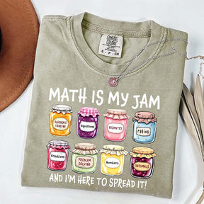 Math is My Jam Mathematician T-Shirt
