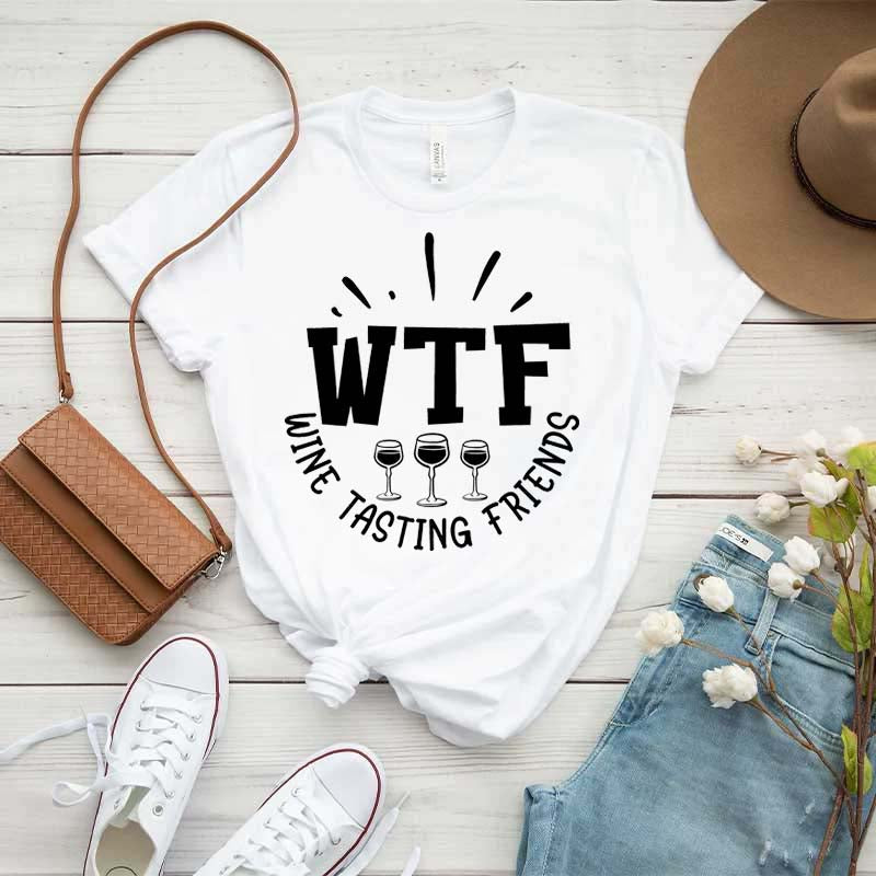 WTF Wine Tasting Friends T-Shirt
