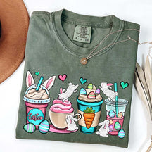Easter Coffee Cups Some Bunny Needs T-Shirt