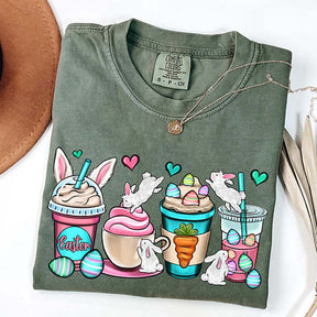 Easter Coffee Cups Some Bunny Needs T-Shirt