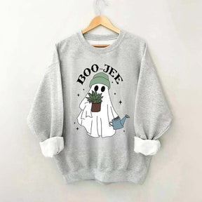 Crazy Plant Lady Ghost Sweatshirt