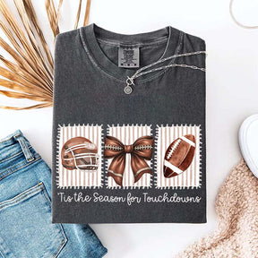 Tis the Season for Touchdowns Football T-Shirt