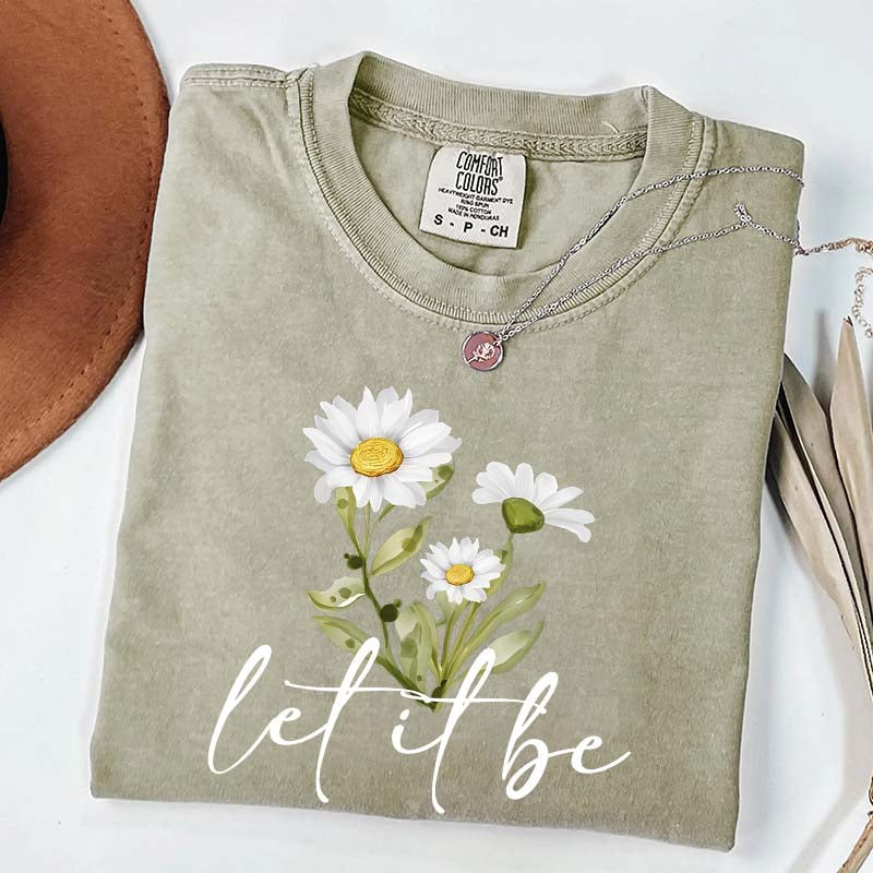Daisy 'Let it Be' T-Shirt
