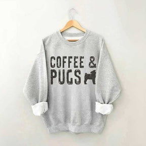 Coffee And Pug Sweatshirt