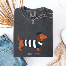 Oui-Ner Sausage Dog T-Shirt