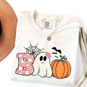 Boo Comfort Colors Pumpkin T-Shirt