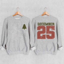 Distressed December 25 Sweatshirt