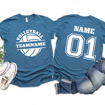 Custom Volleyball Sports Team T-Shirt