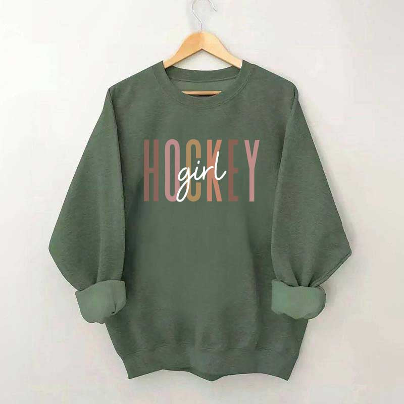 Hockey Girl Lover Sweatshirt