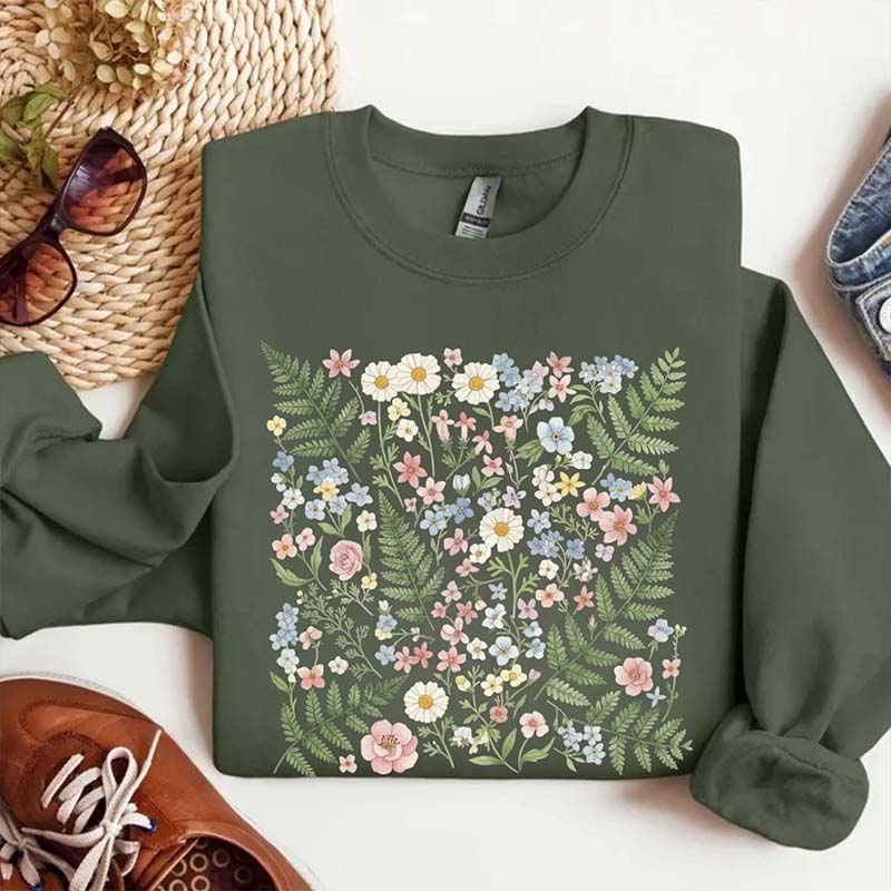 Wildflower Garden sweatshirt