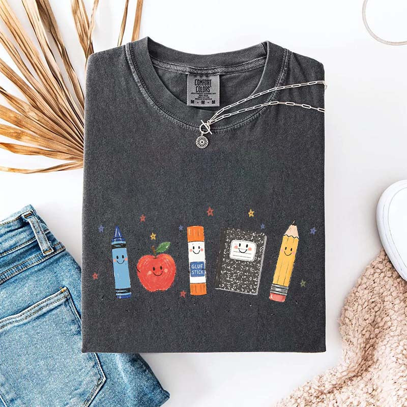 Funny Teacher Life School Supplies T-Shirt
