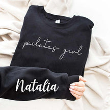 Custom Pilates Girl Sweatshirt