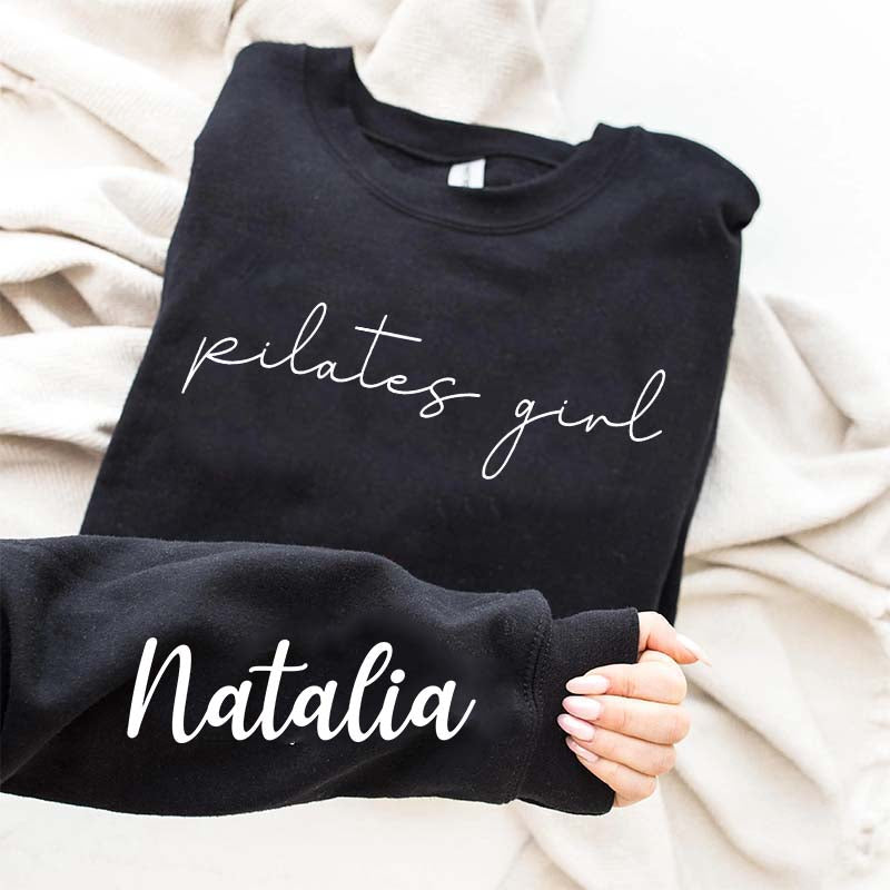 Custom Pilates Girl Sweatshirt