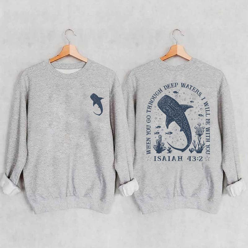 Ocean Faith Whale Shark Sweatshirt