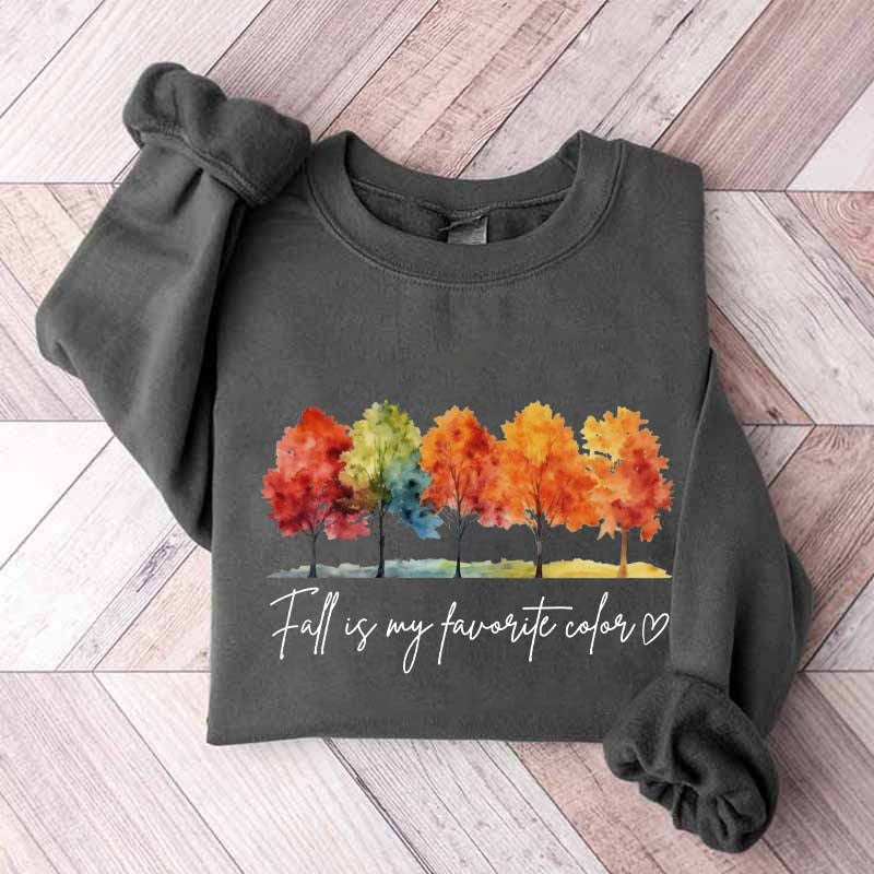 Cozy Fall Leaves Sweatshirt