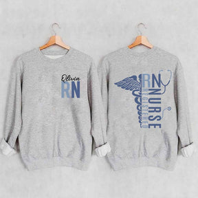 Personalized Registered Nurse Sweatshirt