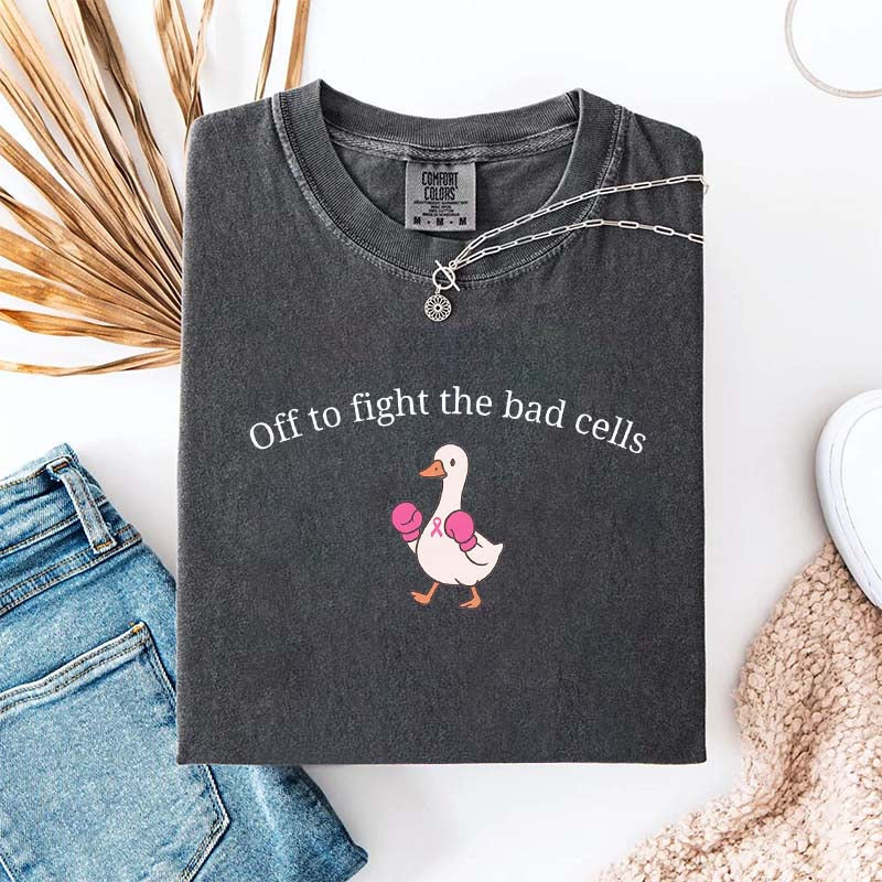 Off To Fight The Bad Cells T-Shirt