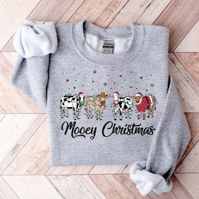 Christmas Cow Lover Sweatshirt