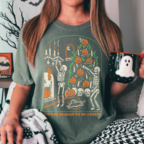 Tis the Season to be Creepy Funny T-Shirt