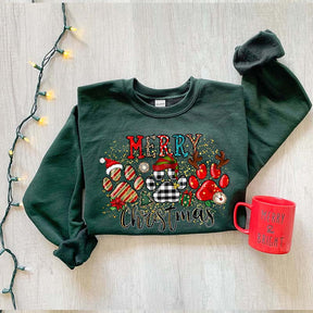 Christmas Dogs Puppies Sweatshirt