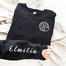 Custom Name High School Volleyball Sweatshirt