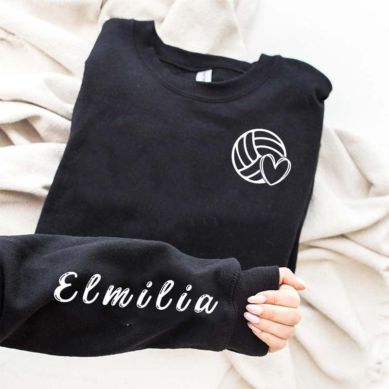 Custom Name High School Volleyball Sweatshirt