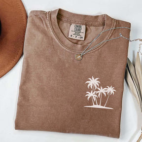 Cute Summer Beach Vacation Tree T-Shirt