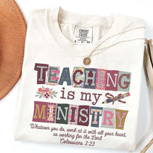 Teaching Is My Ministry T-Shirt
