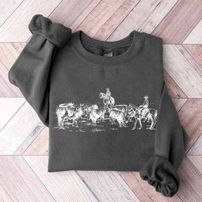 Western Horse Cowboy Rodeo Sweatshirt
