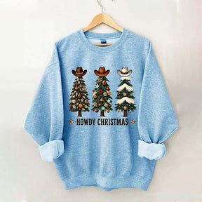Western Christmas Tree Sweatshirt