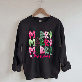 Merry Christmas Snowflake Sweatshirt