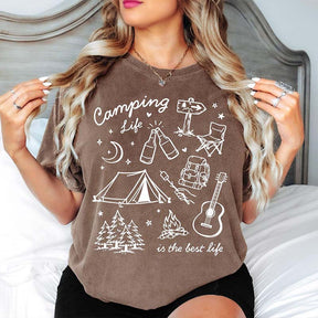 Comfort Colors Camping Life T-Shirt