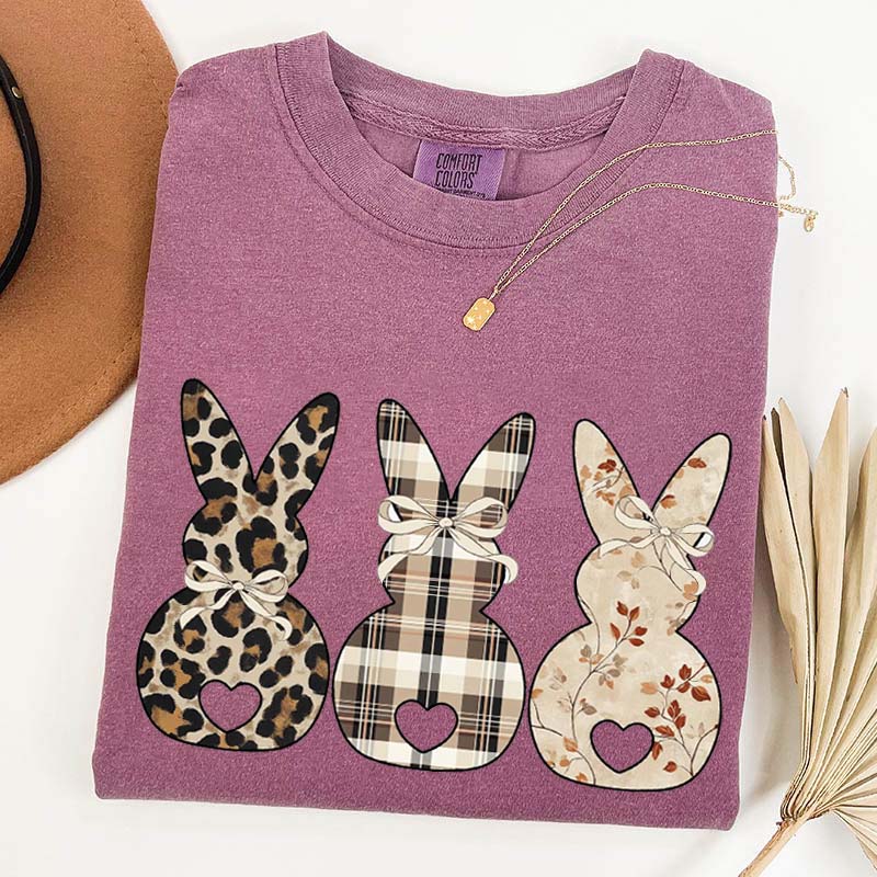 Girly Easter leopard T-Shirt