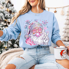 Retro Santa Bubblegum Sweatshirt