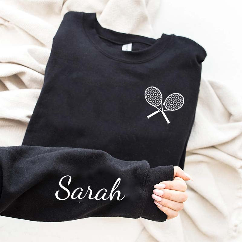 Custom Name Tennis Sweatshirt