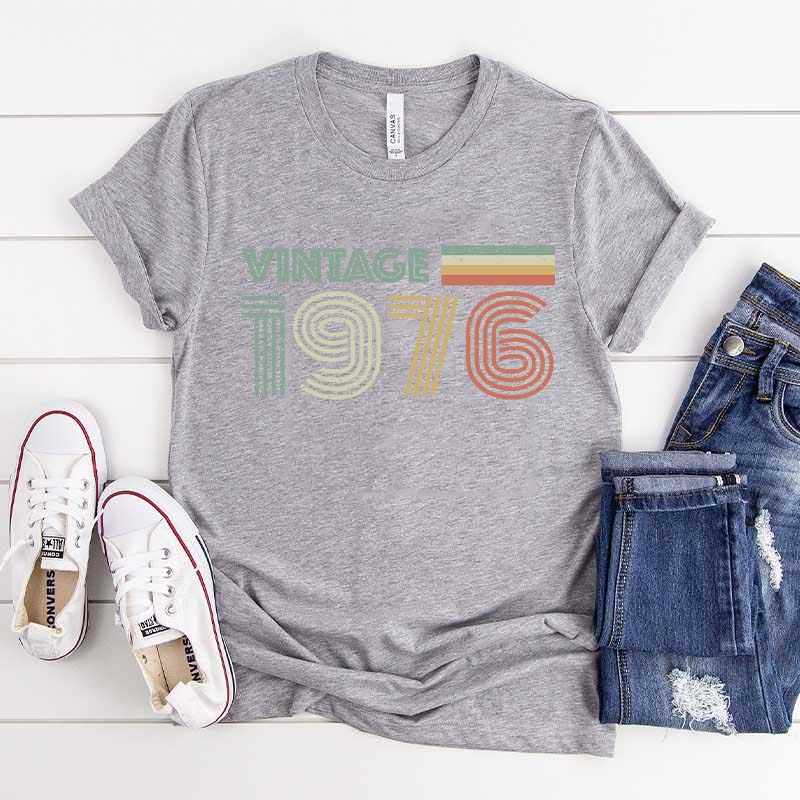 Vintage 1976 Retro 50th Birthday T-Shirt