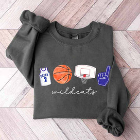 Customizable Basketball Season Sweatshirt