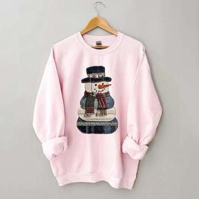 Patchwork Christmas Sweatshirt