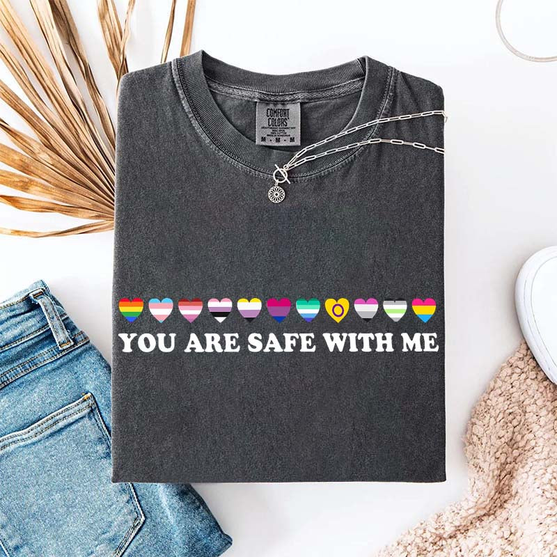 You Are Safe With Me T-Shirt