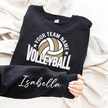 Custom Your Team Name Volleyball Sweatshirt