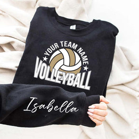 Custom Your Team Name Volleyball Sweatshirt