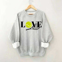 Cute Love Tennis Player Sweatshirt